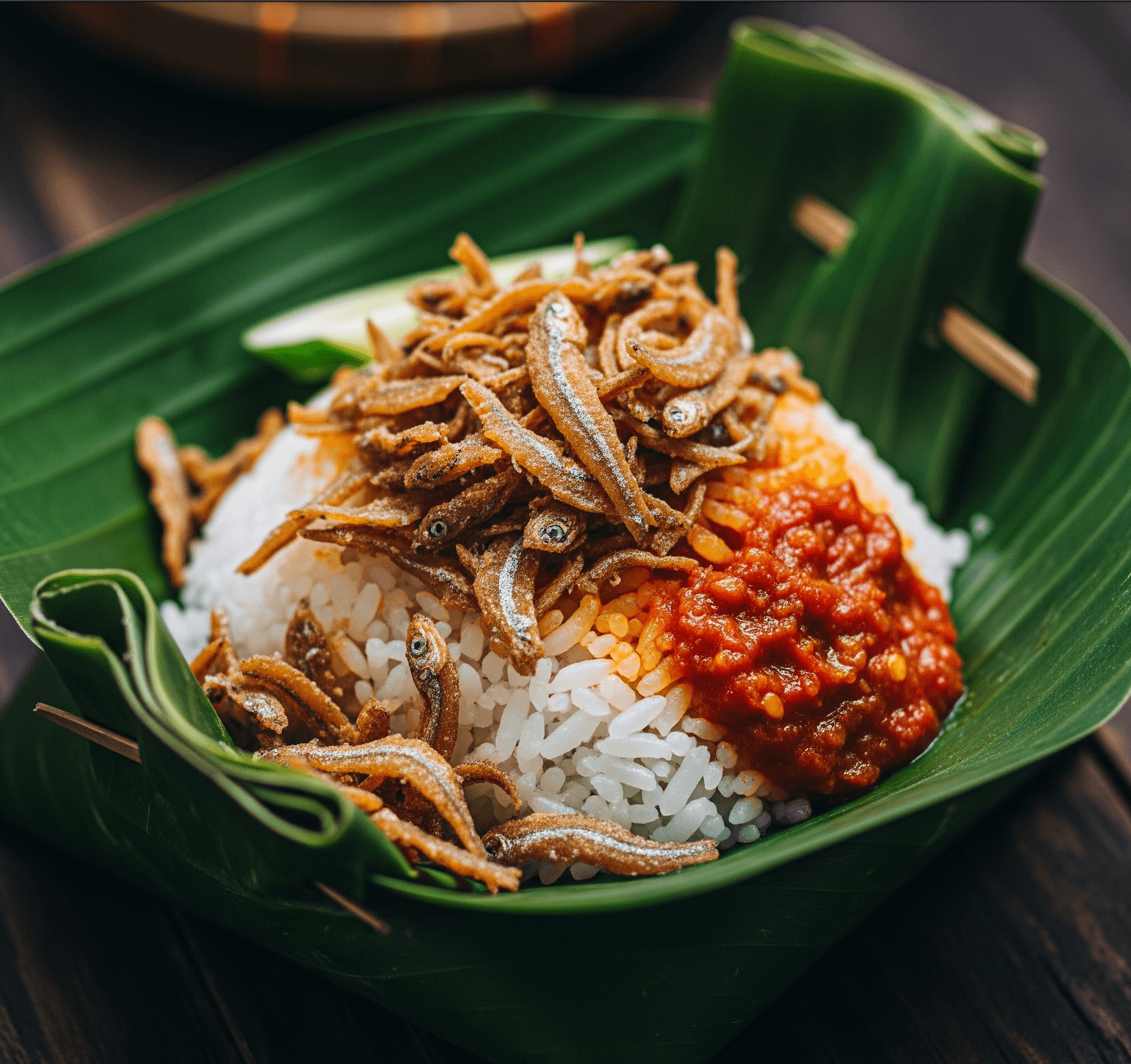 Nasi Kucing Teri