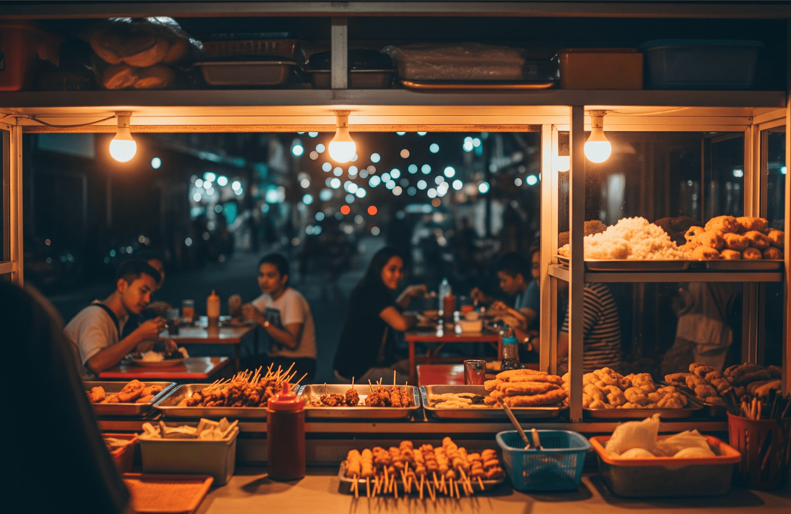 Suasana Angkringan - Klik untuk melihat lebih besar